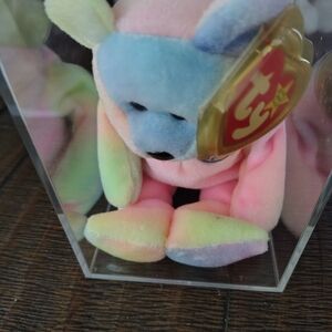 Multicolor Plush Toy with Tag (B.B Bear)